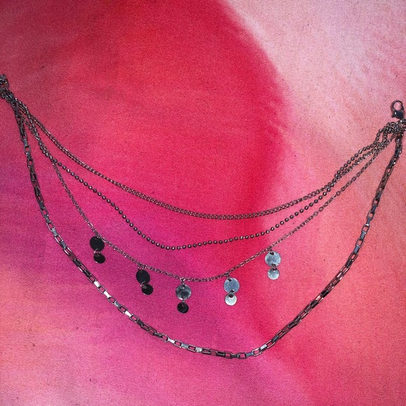 Guess Multi-Row Choker Necklace - Picture 2 of 2